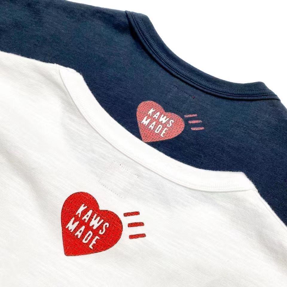 していませ HUMAN Tシャツ XLサイズ iuncP-m71191281363 MADE ヒューマン 製作元直販 インディゴTシャツ 未開封 Mサイズ おまけ付き HUMANMADE Tシャツ/カットソー(半袖/袖なし)