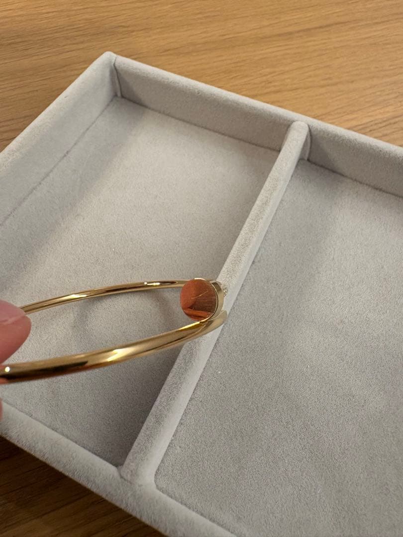 極美品　カルティエ　ジュストアンクル SM 18 YG