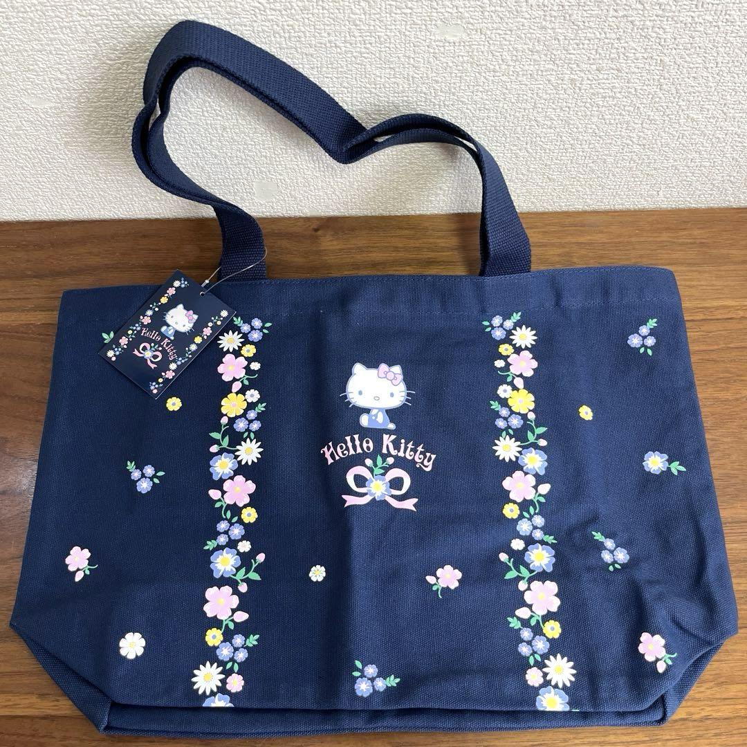 キティ トートバッグ 2009年製　花柄　未使用