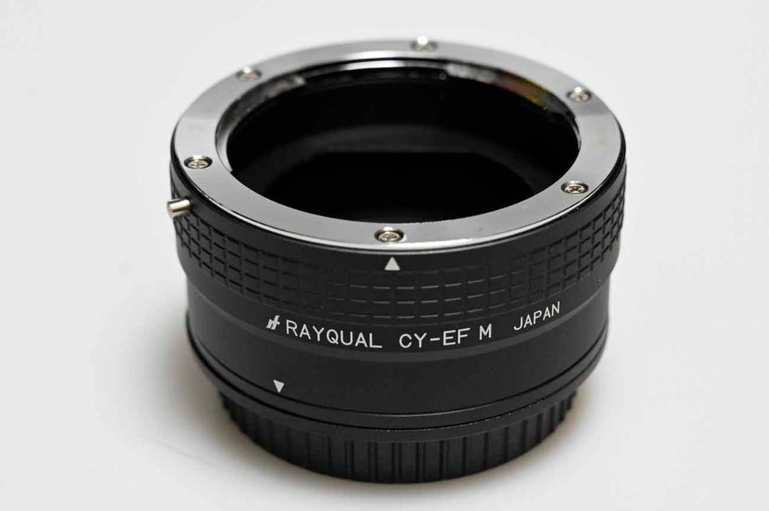 CY-EFM レイクォール マウントアダプター コンタックス ボディ＝EOS M マウントアダプタ CY-EFM【ボディ側：EOS M/レンズ側