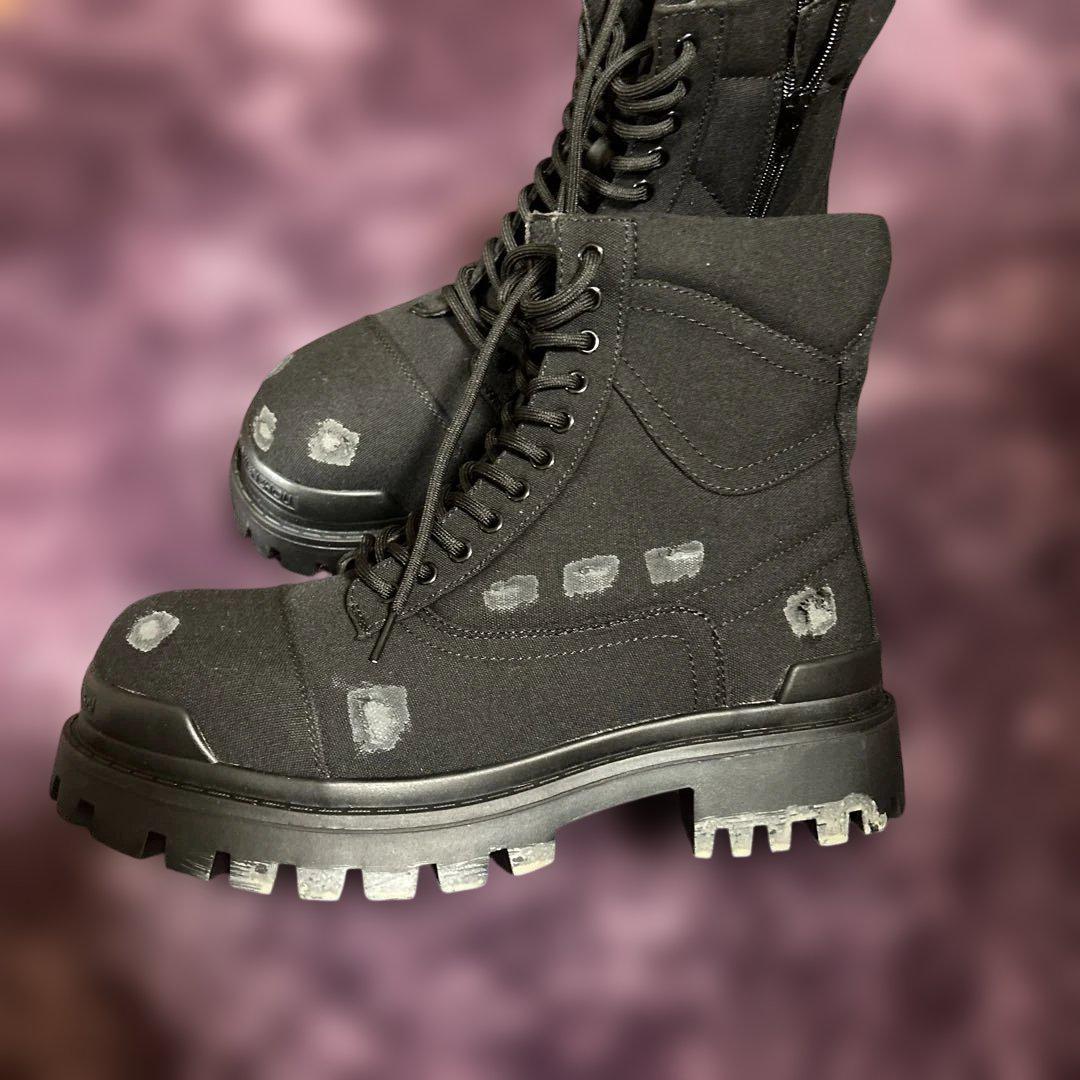 Balenciaga Combat Strike Boots 似 バレンシアガ - メルカリ