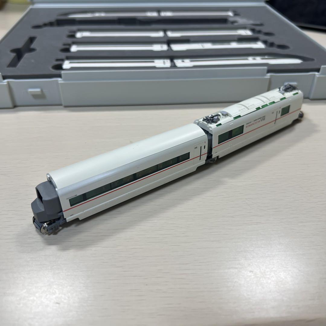 ☆極美品　92754 TOMIX 小田急ロマンスカー　5000形　VSEセット 小田急ロマンスカー50000形VSEが入線しました。TOMIX 92754