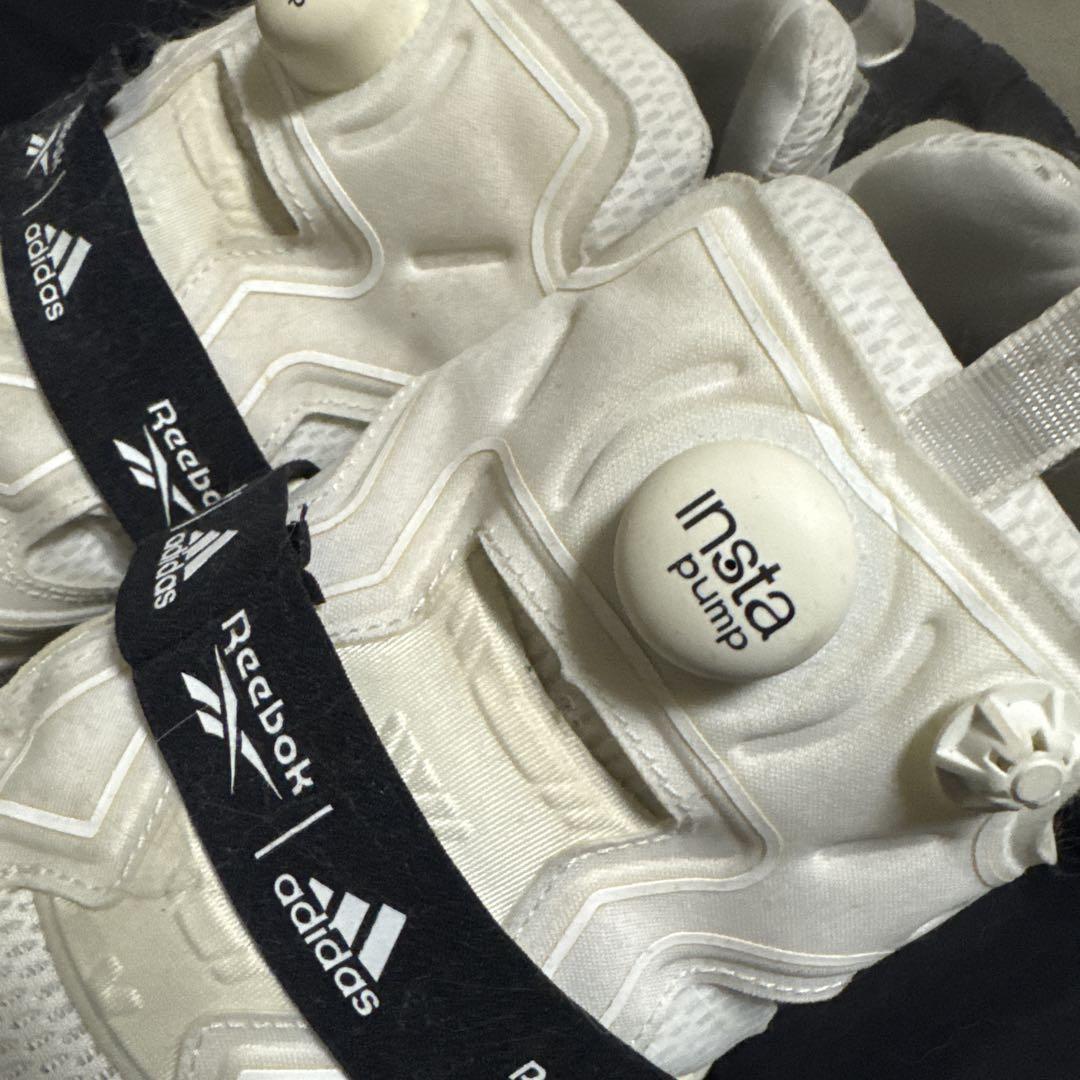 adidas × Reebok Insta Pump ホワイト 26.5cm