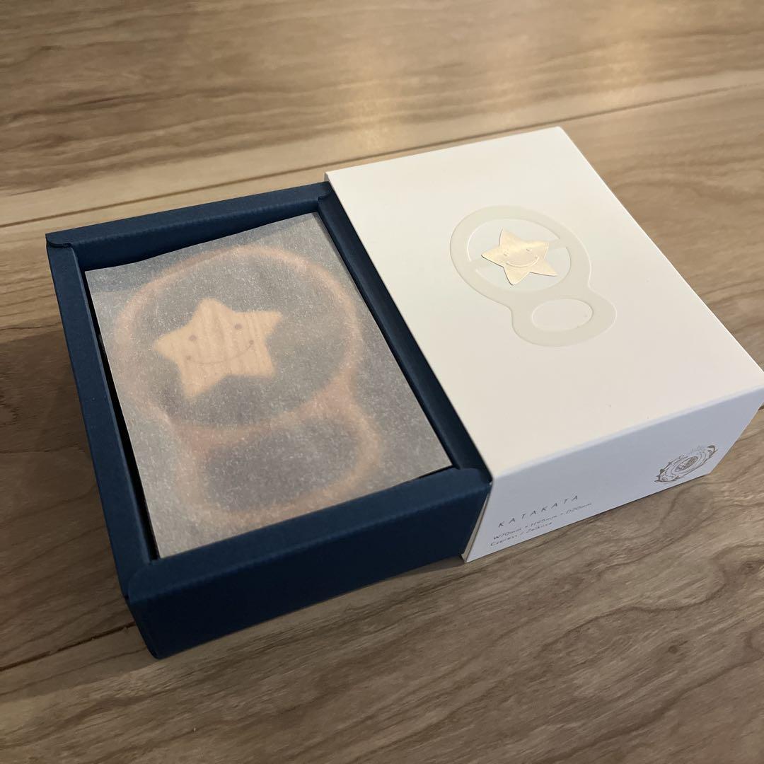 【新品未使用】山のくじら舎　カタカタ　おほしさま　皇室ご愛用品　知育玩具天然素材