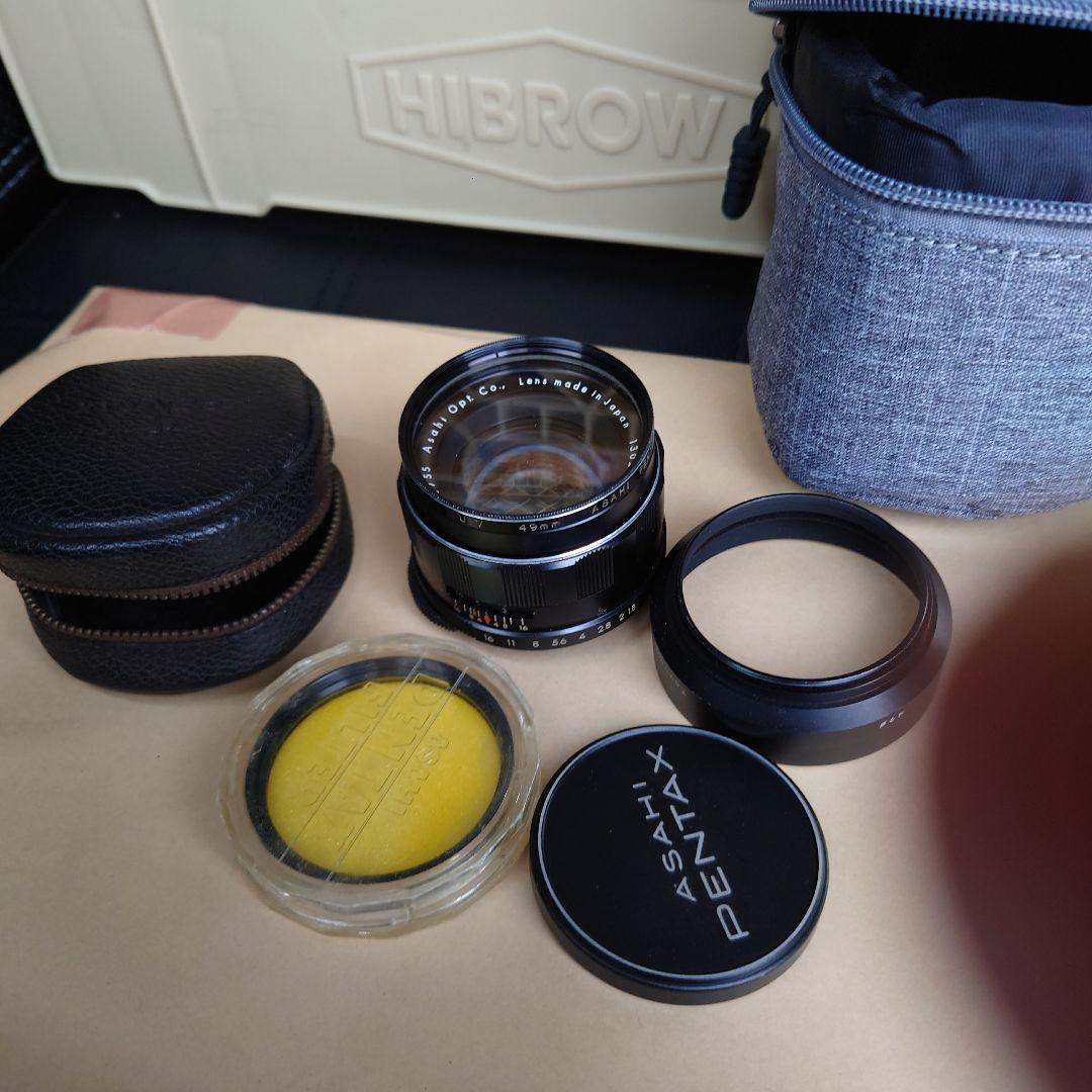 オールドレンズ　Super　Takumar1:1.8/55ケース付き。 オールドレンズ Super Takumar1:1.8/55ケース付き。 - メルカリ