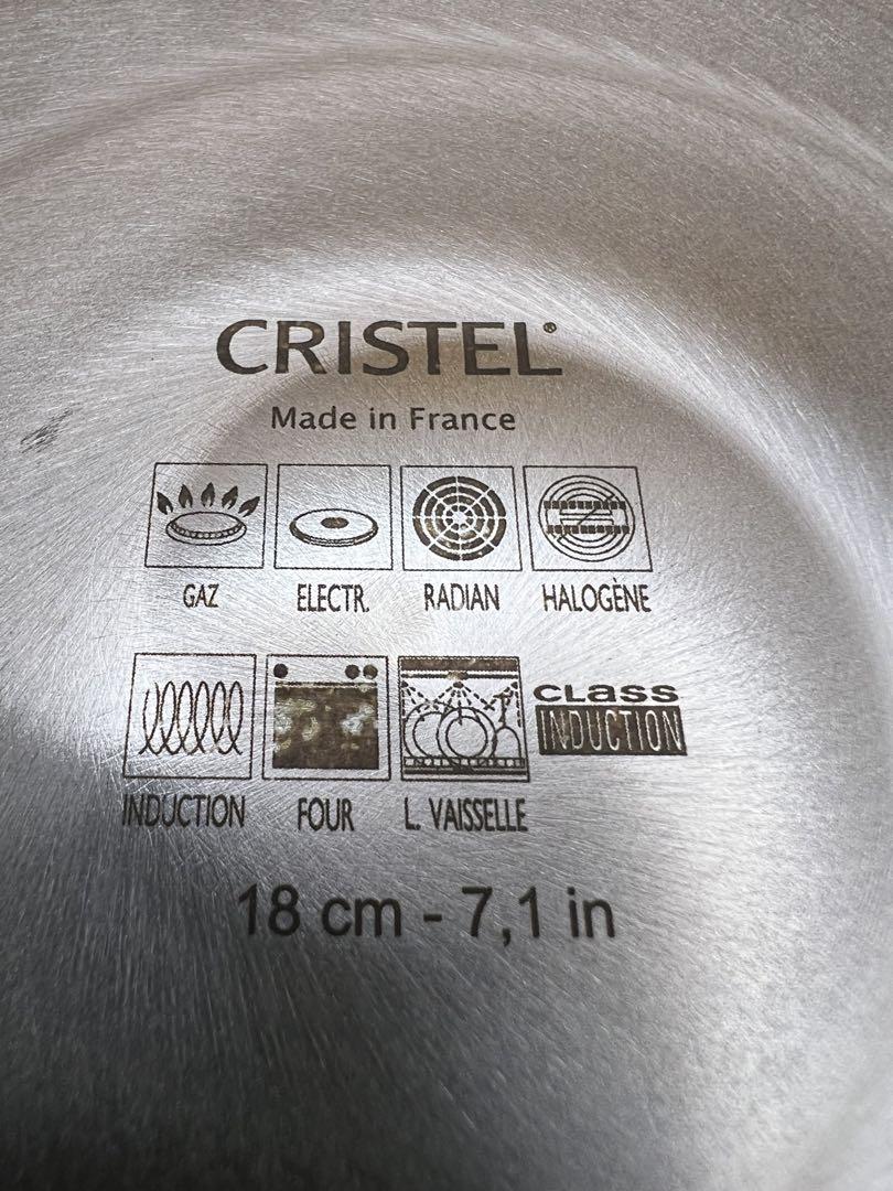 CRISTEL クリステル　グラフィット 深鍋　18cm