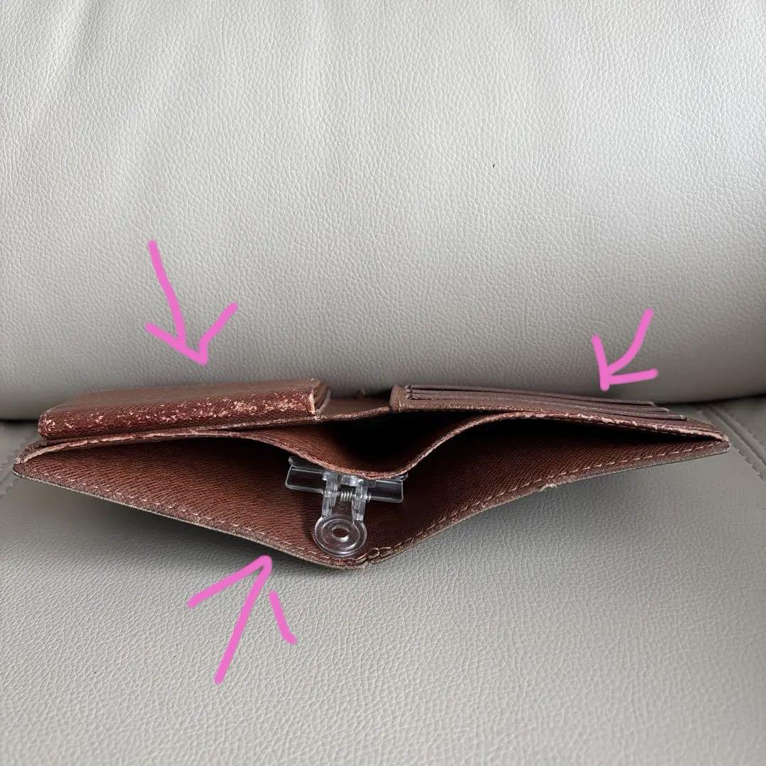 Louis Vuitton モノグラム 二つ折り財布　正規店購入