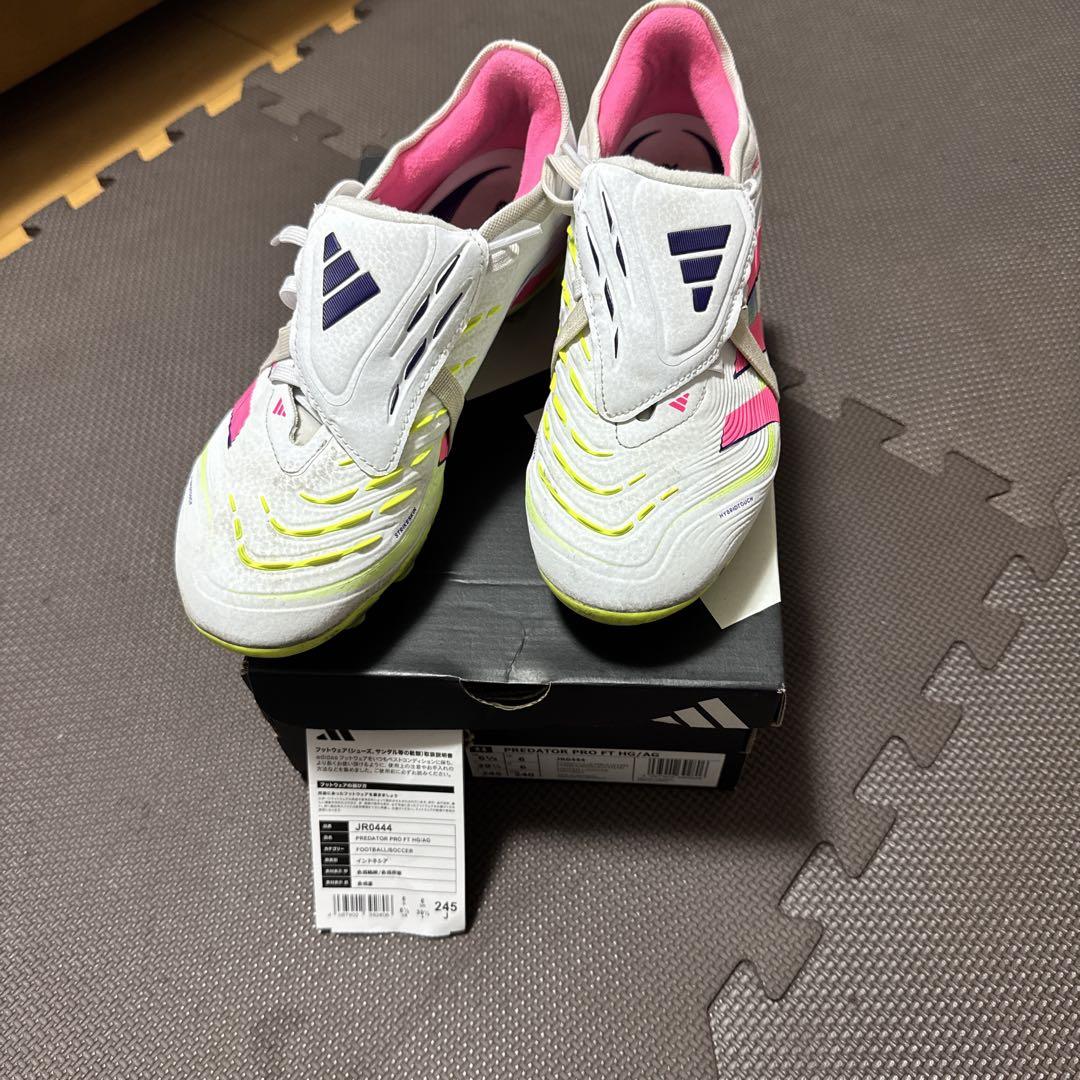結婚祝い Pro Predator adidas FT メルカリ - 24.5 HG/AG シューズ