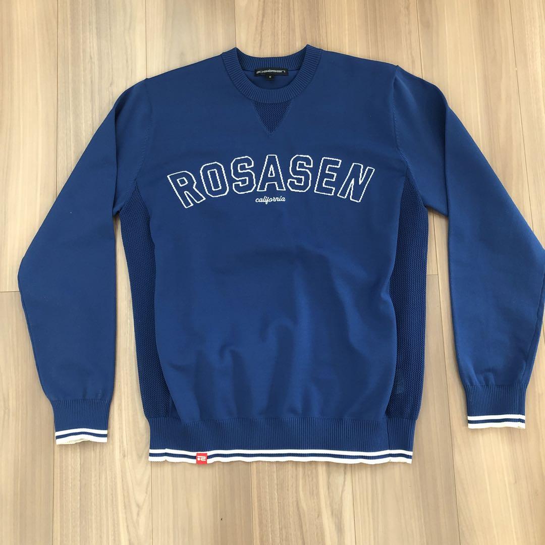 いいネット通販 - 全国送料無料でお届けします ROSASEN セーター 青 Mサイズ セーター