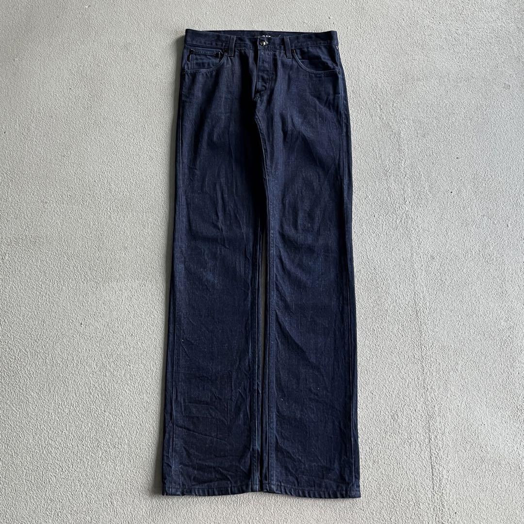 00s raf by rafsimons full-length pants股上24cm