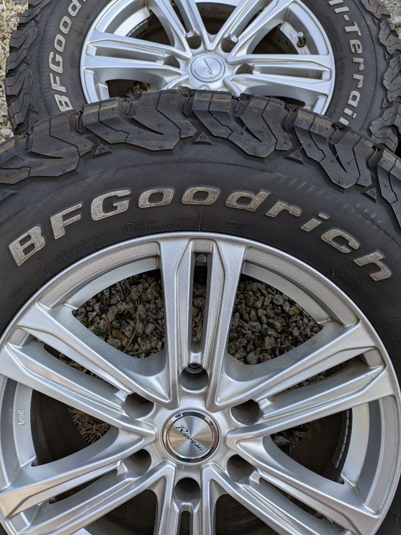 BFGoodrich All-Terrain T/A 17インチタイヤ4本セット