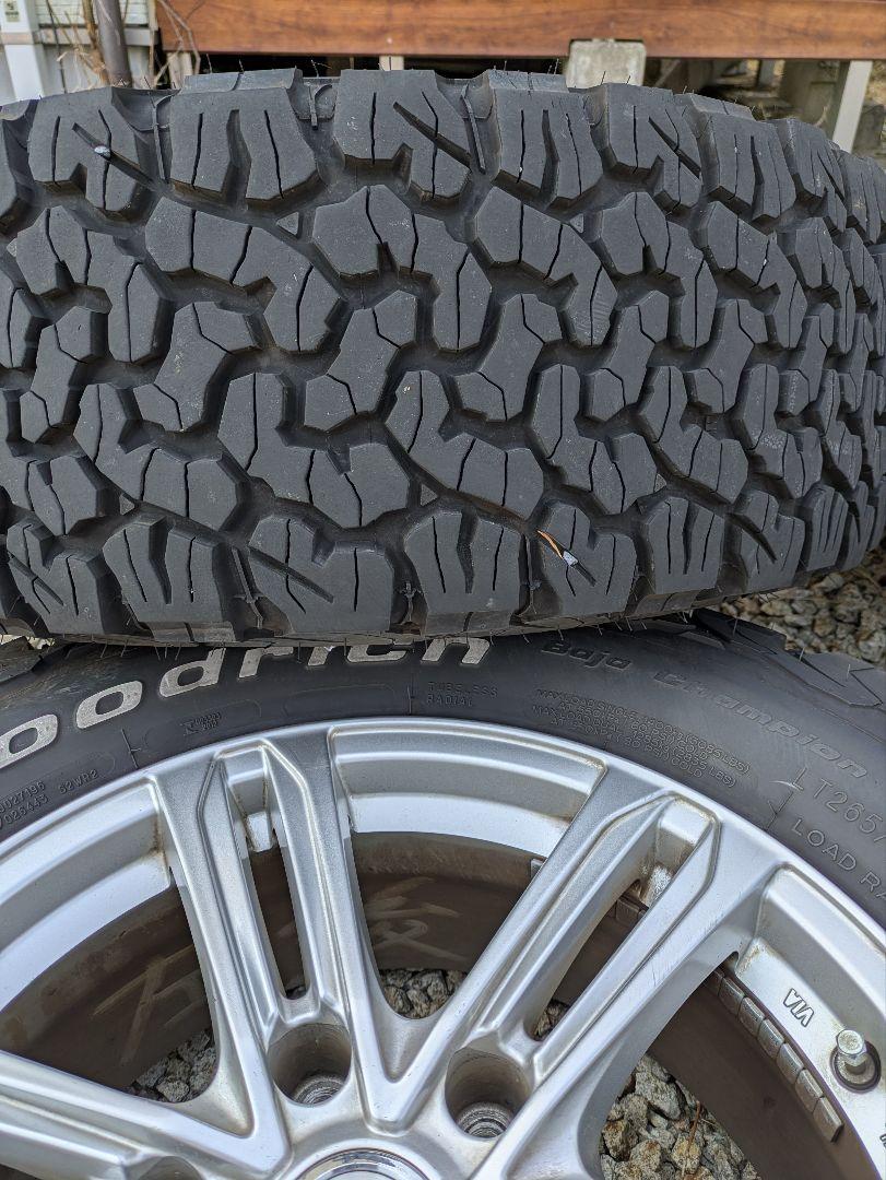BFGoodrich All-Terrain T/A 17インチタイヤ4本セット