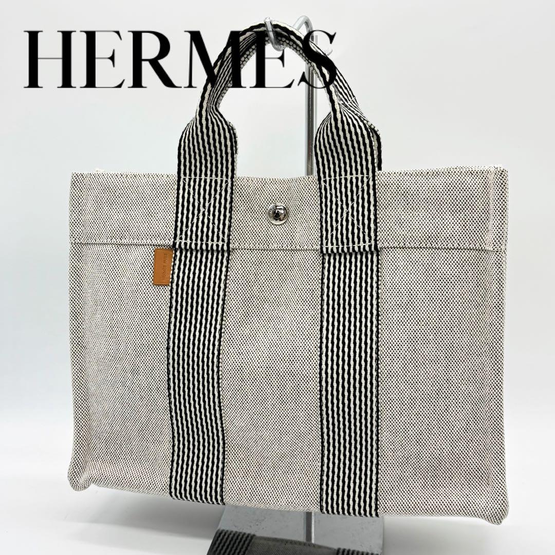 HERMES エルメス ニューフールトゥ PM グレー
