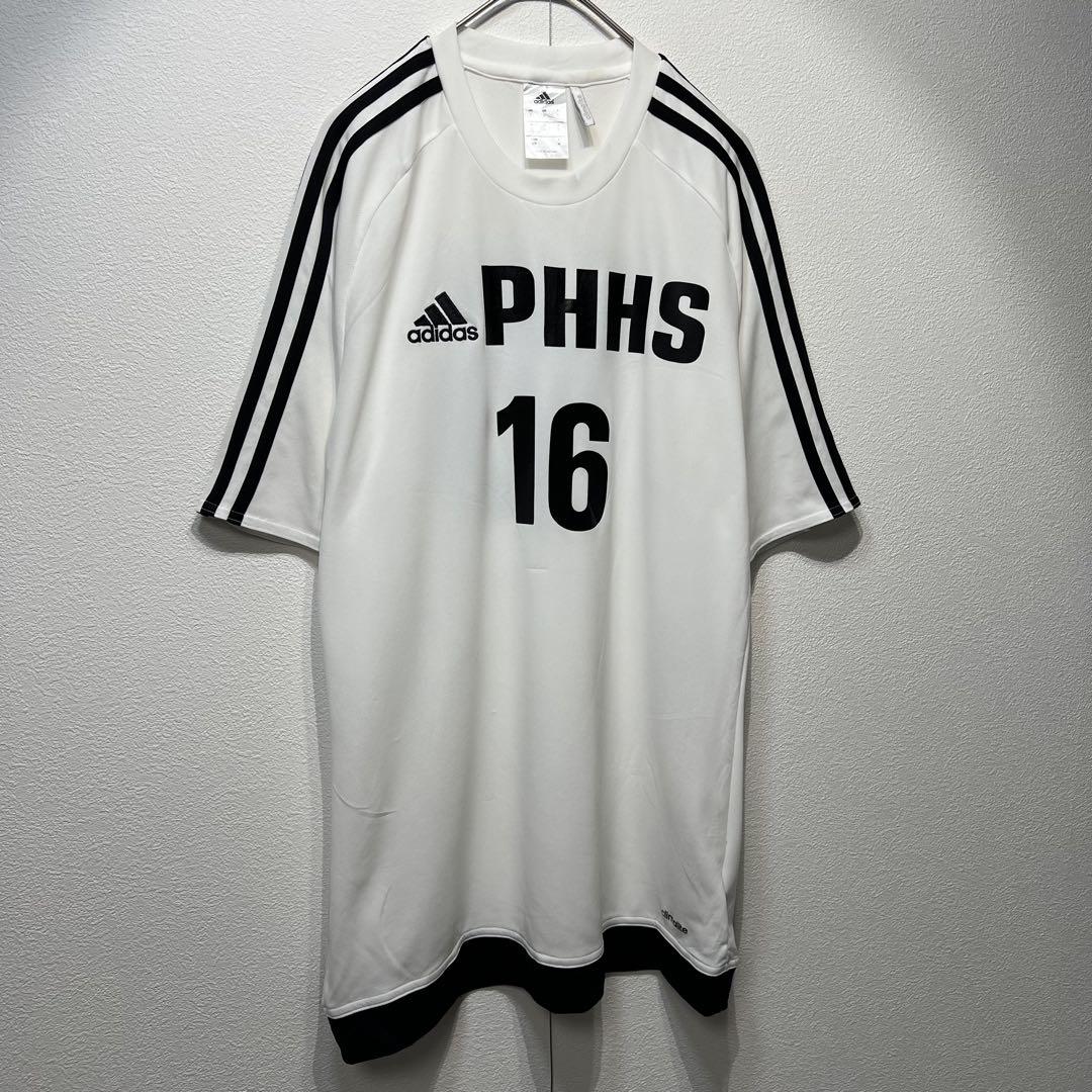 【US規格】 希少 アディダス PHHS 16 サッカーシャツ ホワイト 白 M