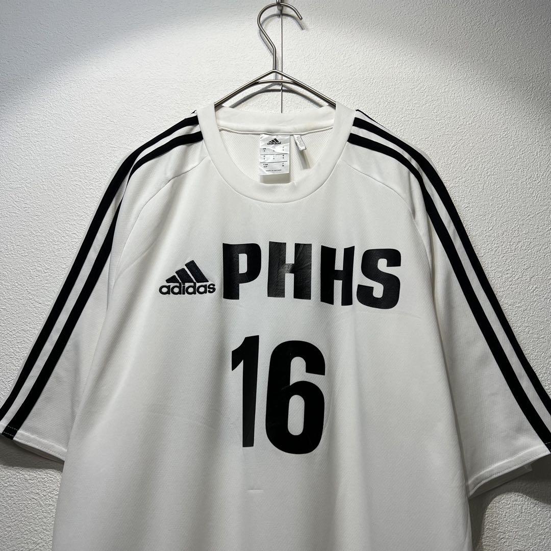 【US規格】 希少 アディダス PHHS 16 サッカーシャツ ホワイト 白 M