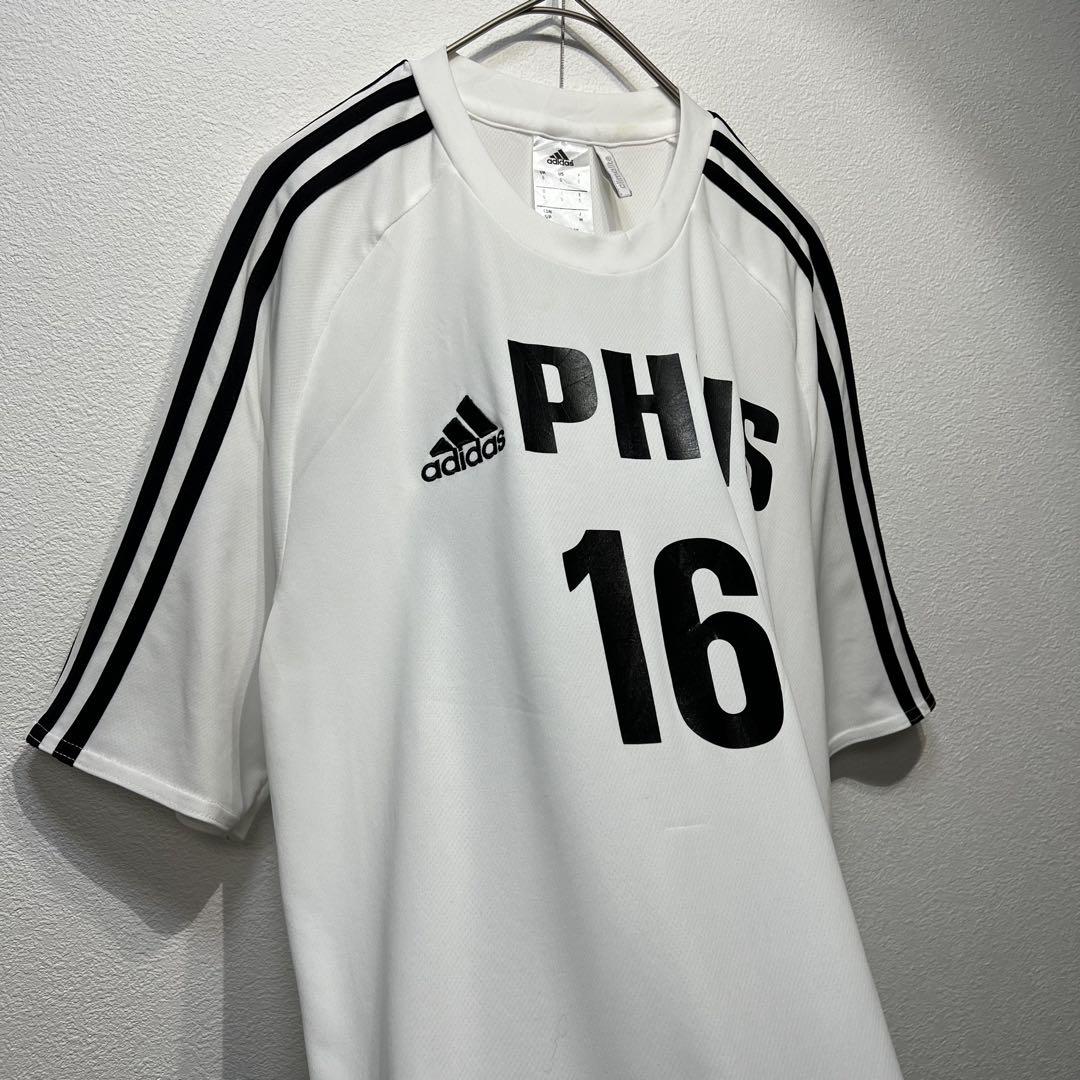 【US規格】 希少 アディダス PHHS 16 サッカーシャツ ホワイト 白 M