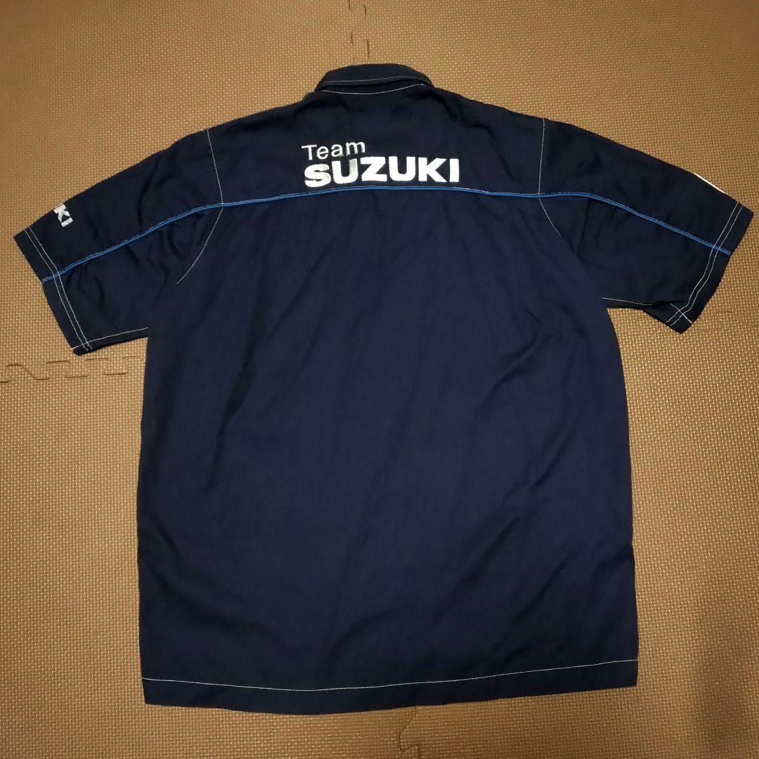 チームスズキ Team SUZUKI レーシング バイク オートバイ シャツ