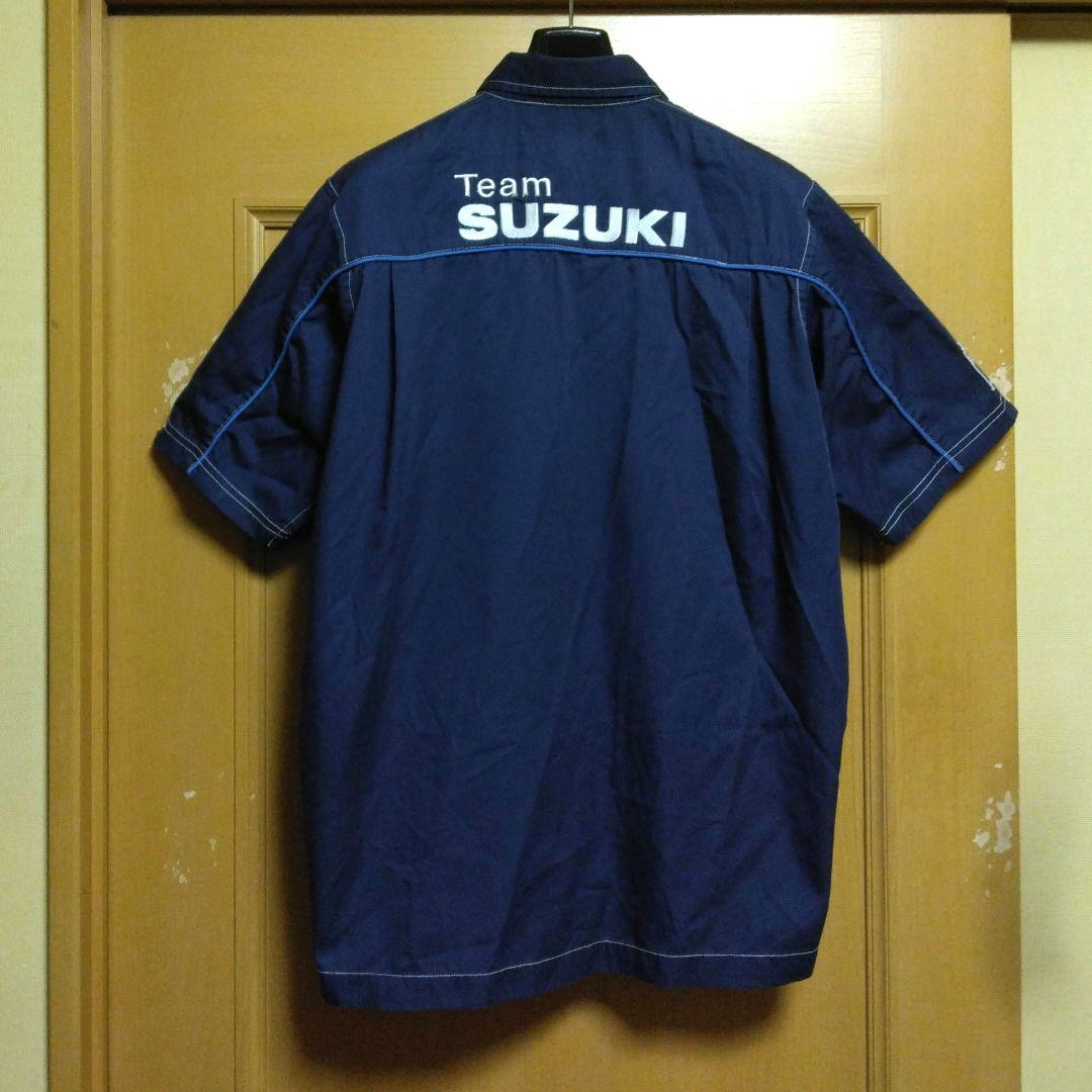 チームスズキ Team SUZUKI レーシング バイク オートバイ シャツ
