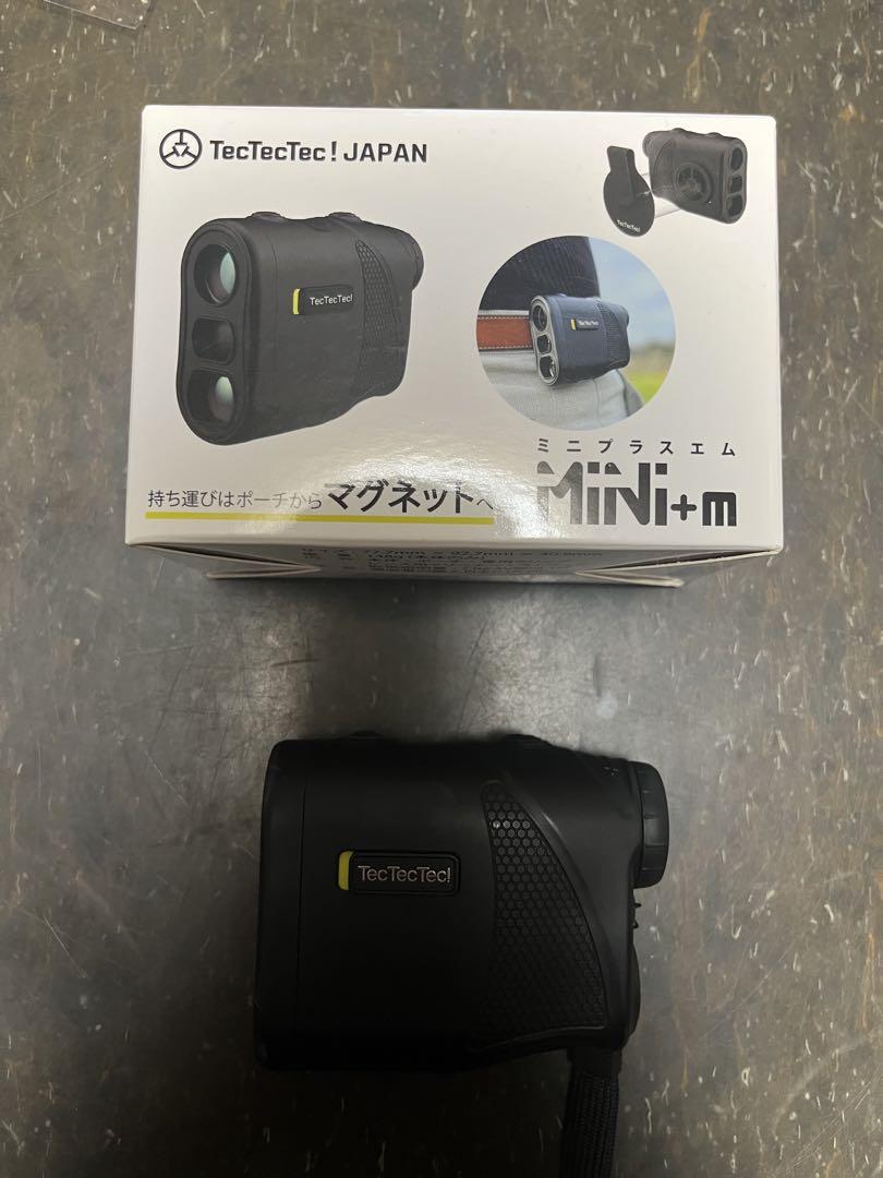 TecTecTec mini ゴルフ用距離計 ブラック
