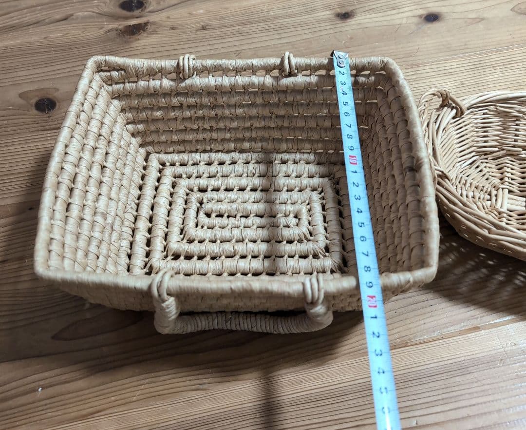 籐籠 大きめ6点まとめ売り カゴ レイアウト備品 籐籠 大きめ6点まとめ売り カゴ レイアウト備品