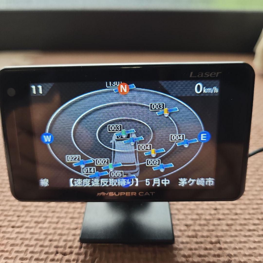Yupiteru Super Cat レーダー探知機　Laser LS330