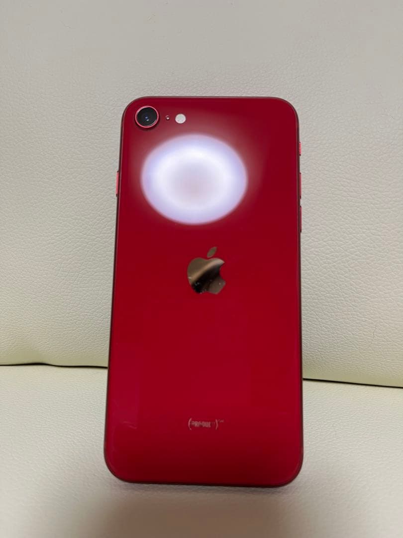 【美品】iPhone SE 第3世代128GB レッド　SIMフリー