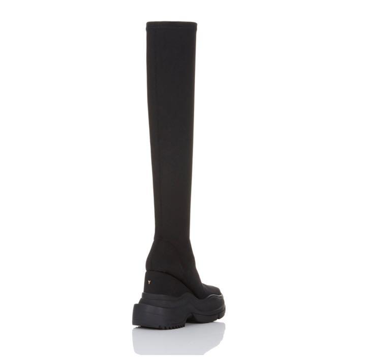 新作大特価 ✨TOKYO BLACK DOUBLE SNEAKER LONG BOOTS✨ U9coN-m93657333493 格安再入荷