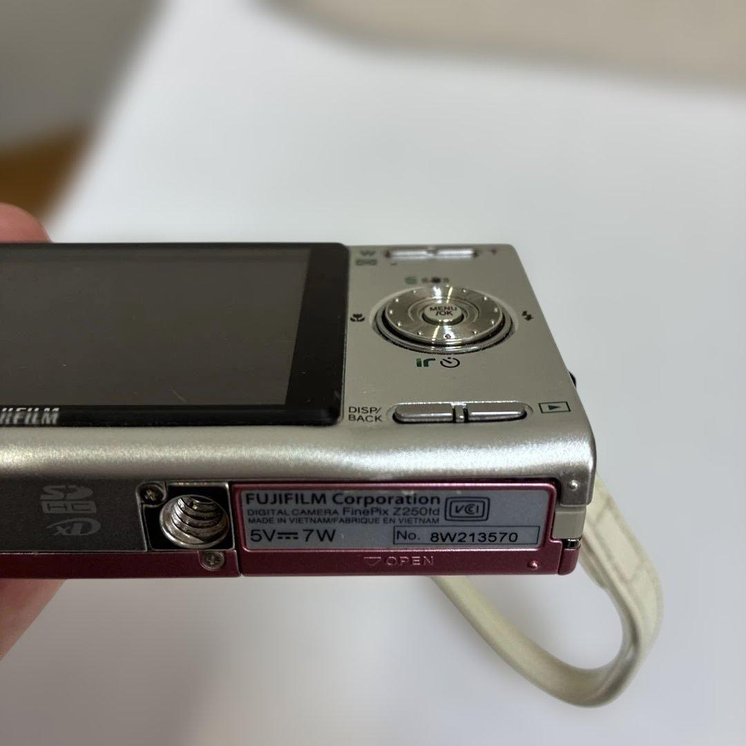 【美品】FUJIFILM FINEPIX Z250fdピンク 動作確認済み 【美品】FUJIFILM FINEPIX Z250fdピンク 動作確認済み