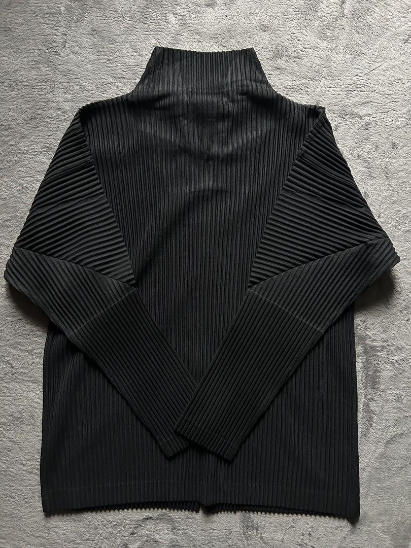 美品 HOMME PLISSE ISSEY MIYAKE ジップアップジャケット