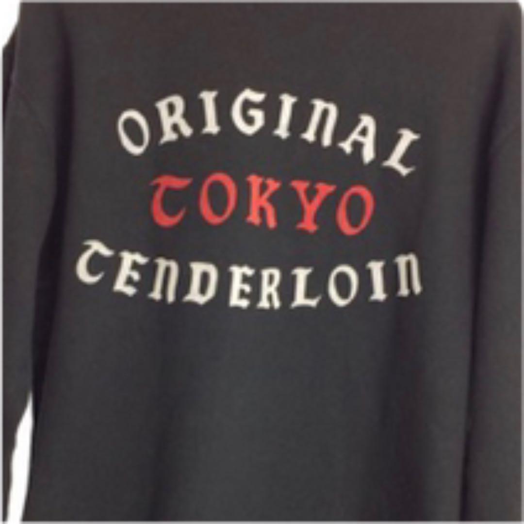 TENDERLOIN テンダーロイン SWEAT BAD L スウェット 黒