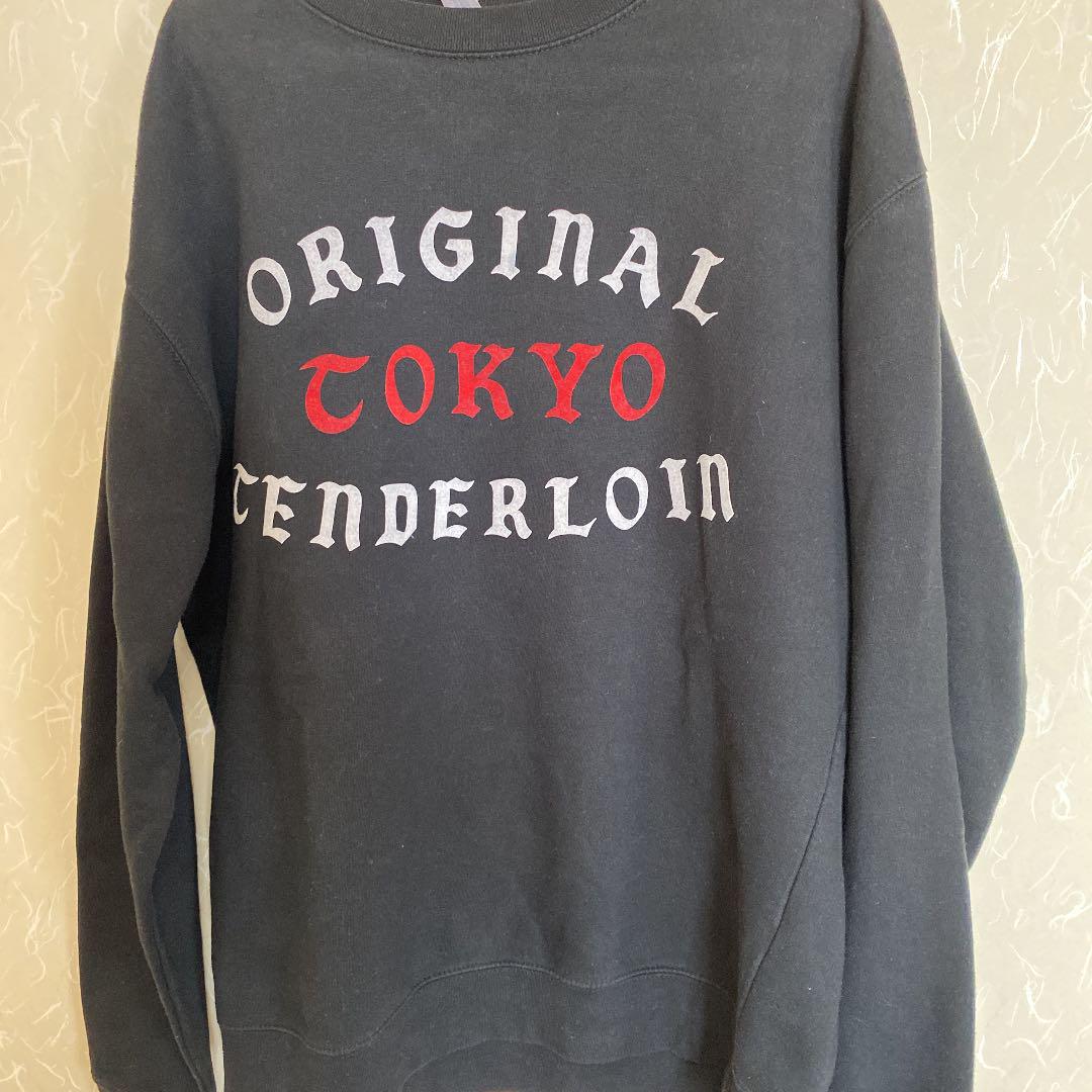 TENDERLOIN テンダーロイン SWEAT BAD L スウェット 黒