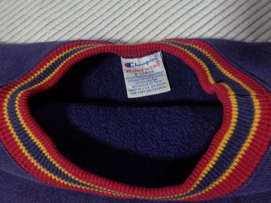 目無し/XL/90s/チャンピオン/USA/刺繍タグ/スウェット/ビンテージ