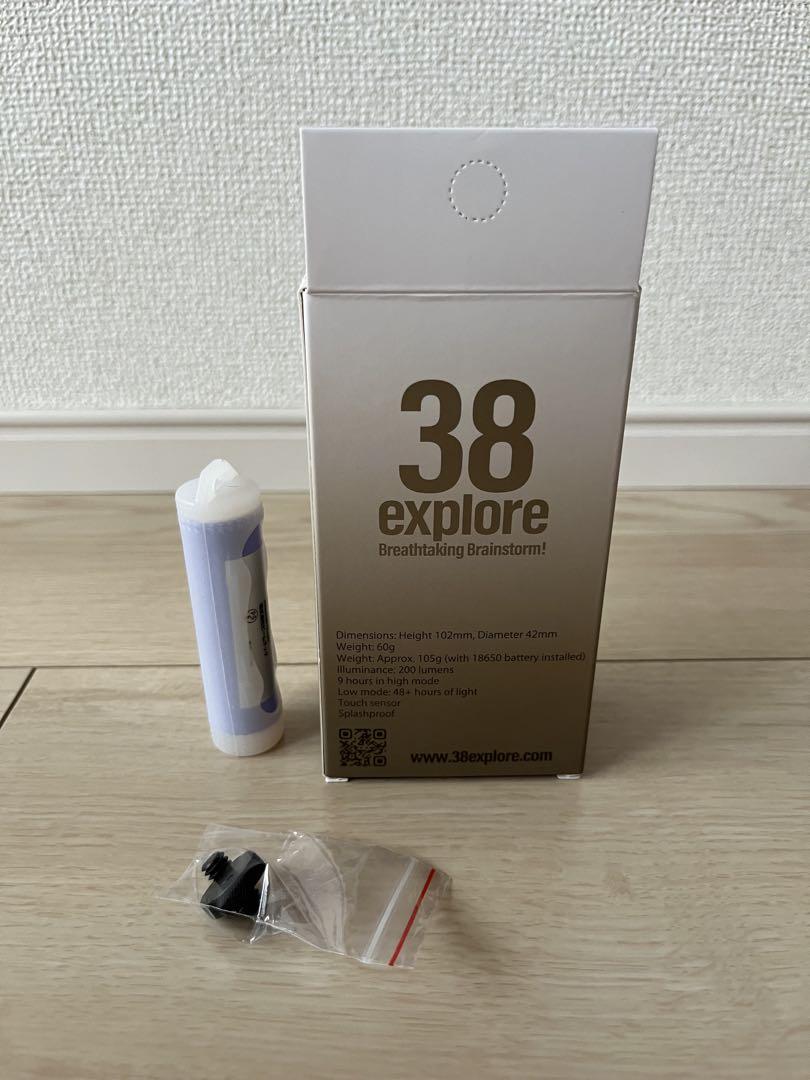 38灯 38-kT [BK] 新品未使用予備バッテリー付