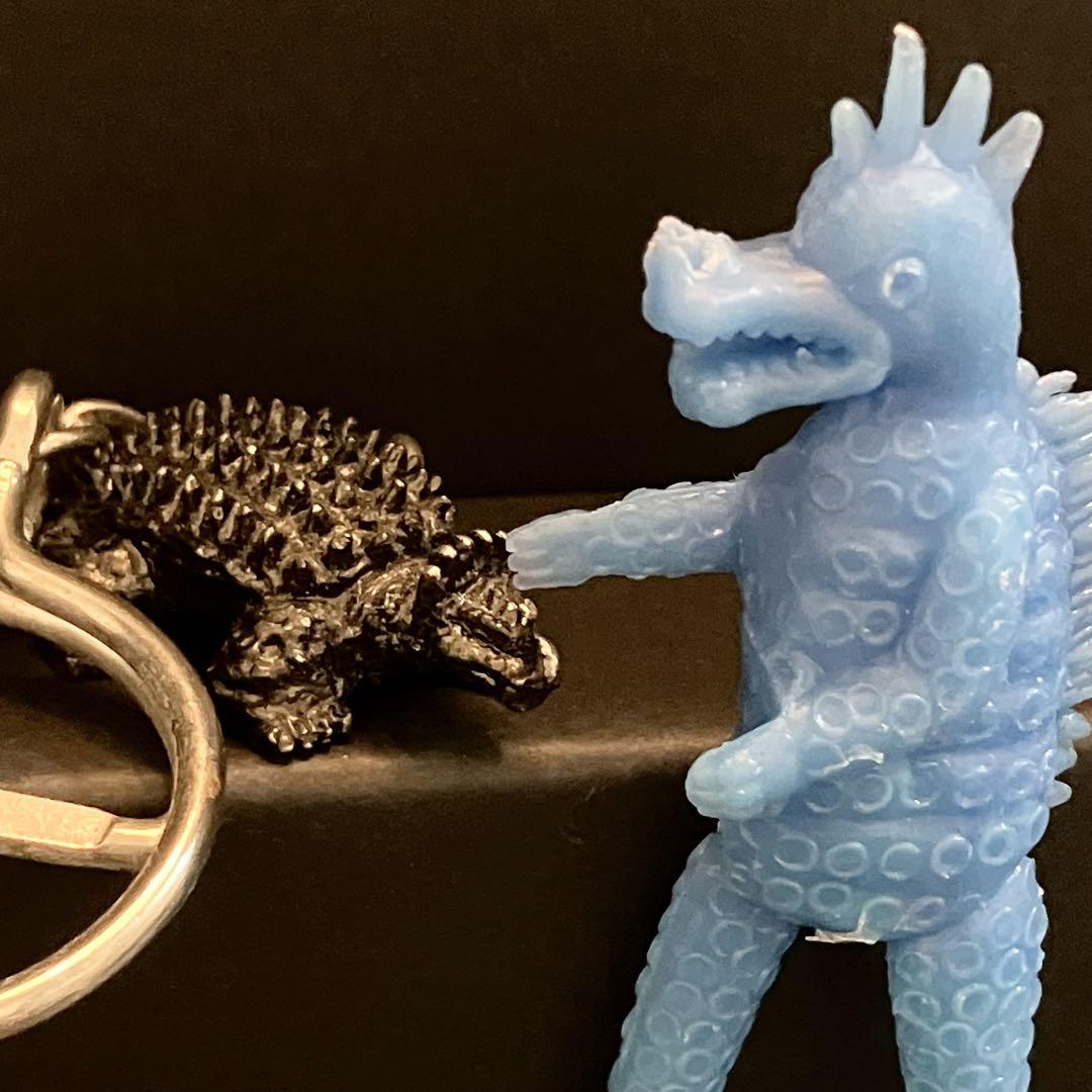 値下げ！アンギラス キーホルダー 珍品 ゴジラ マルサン ブルマァク