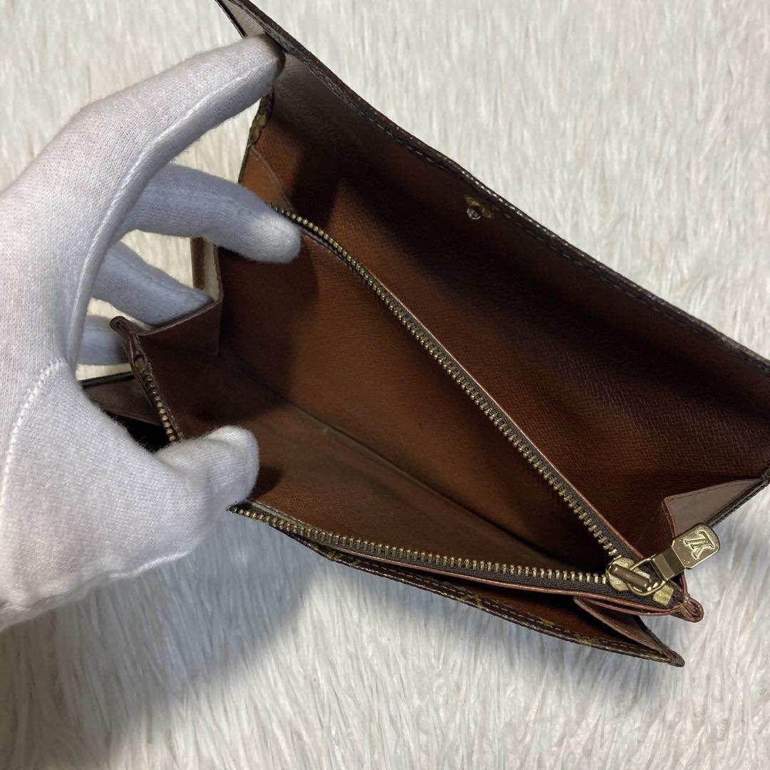 今週特別価格　美品　LOUIS VUITTON ヴィトン　長財布　モノグラム　茶