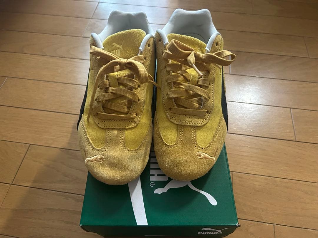 値下げ交渉⭕️PUMA スピードキャット イエロー スニーカー 値下げ交渉⭕️PUMA スピードキャット イエロー スニーカー