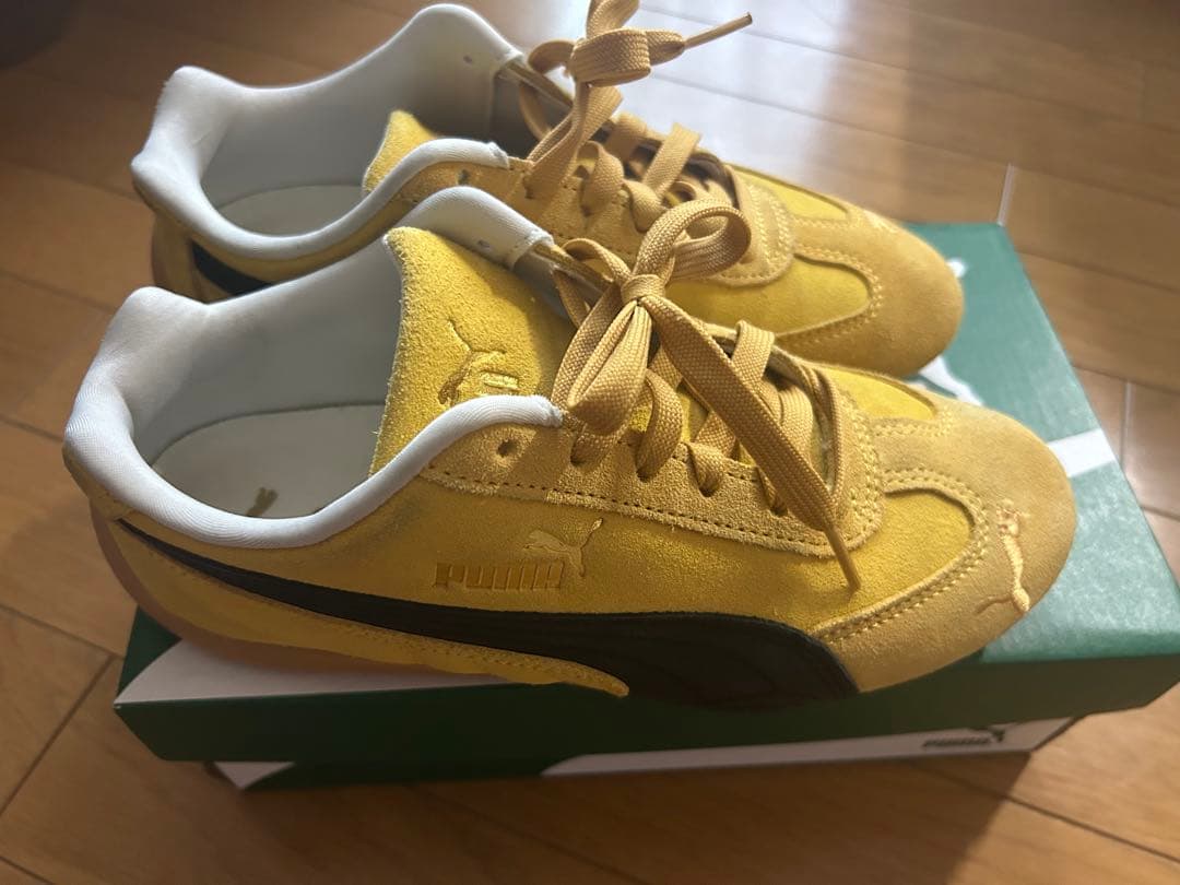 値下げ交渉⭕️PUMA スピードキャット イエロー スニーカー 値下げ交渉⭕️PUMA スピードキャット イエロー スニーカー