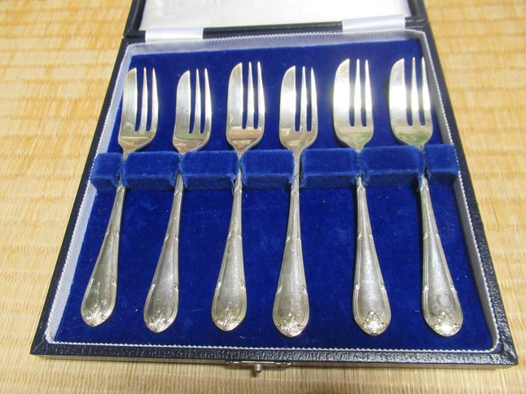 ◇美品 共箱付 1995年製!マッピン&ウェッブ ケーキフォーク 純銀製 ◇美品 共箱付 1995年製!マッピン&ウェッブ ケーキフォーク 純銀製