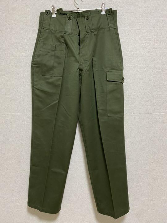 ベルギー軍 フィールドパンツ 後期型 デッドストック 60s