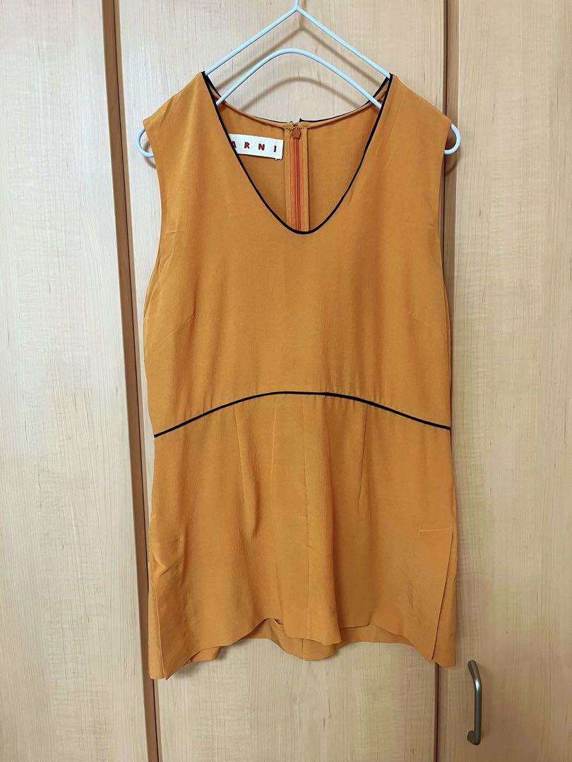 MARNI マルニ シルクブラウス　ノースリーブ　38