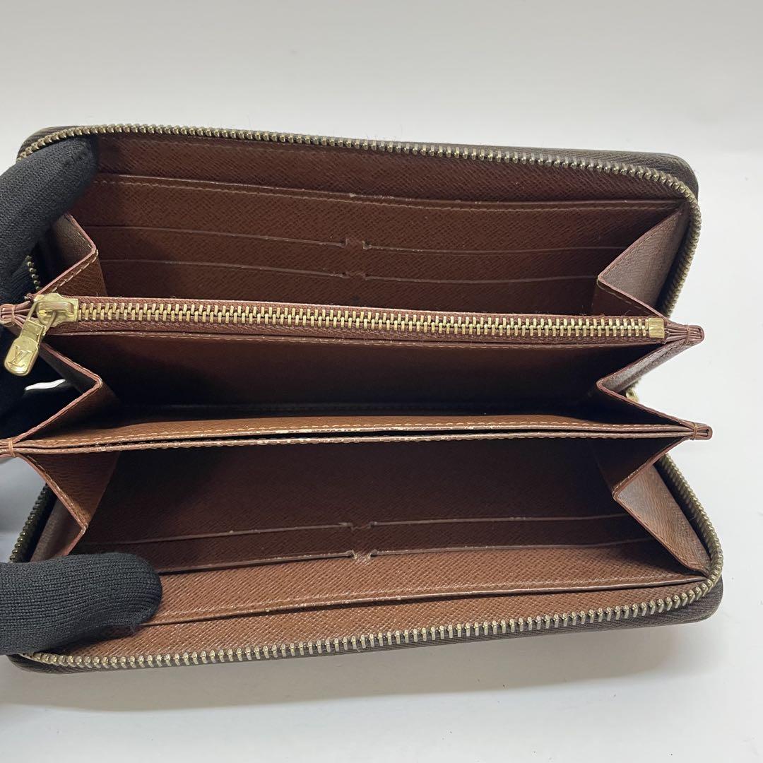 1542 ルイヴィトン モノグラム 長財布 ジッピー ウォレット