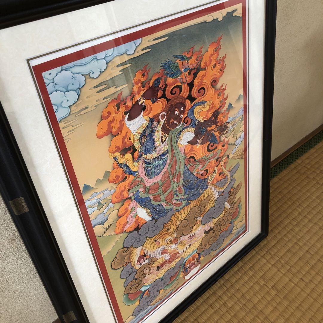 超歓迎された チベット タンカ ドルジェ・ドル 絵画 絵画