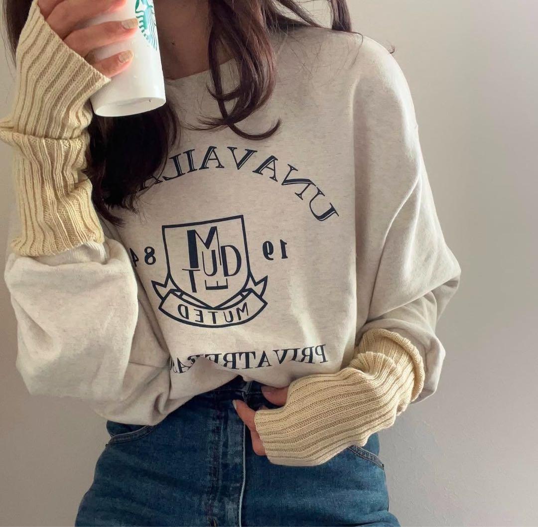 韓国トレーナー　スウェット