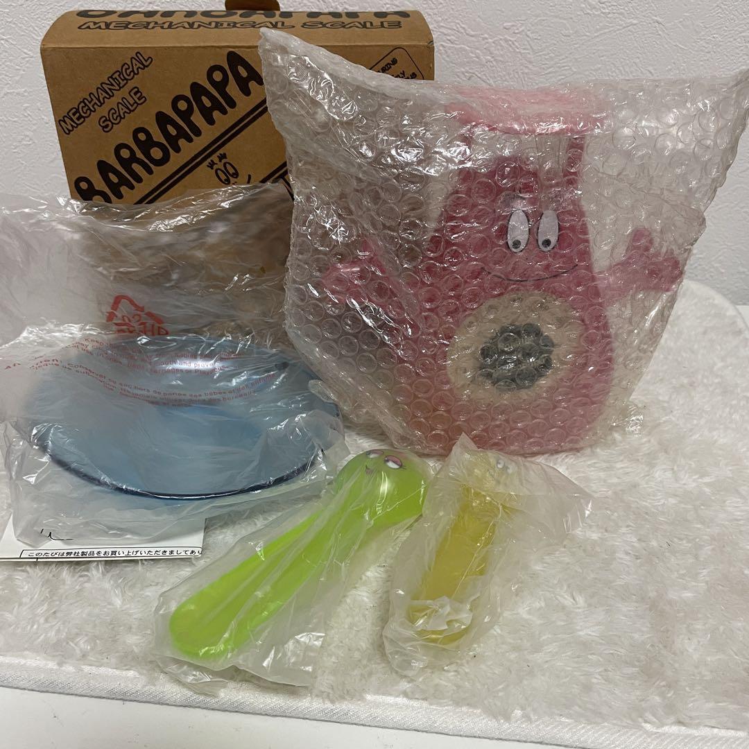 【新品未使用箱付き】バーバパパ BARBAPAPAはかり キッチンスケール レア