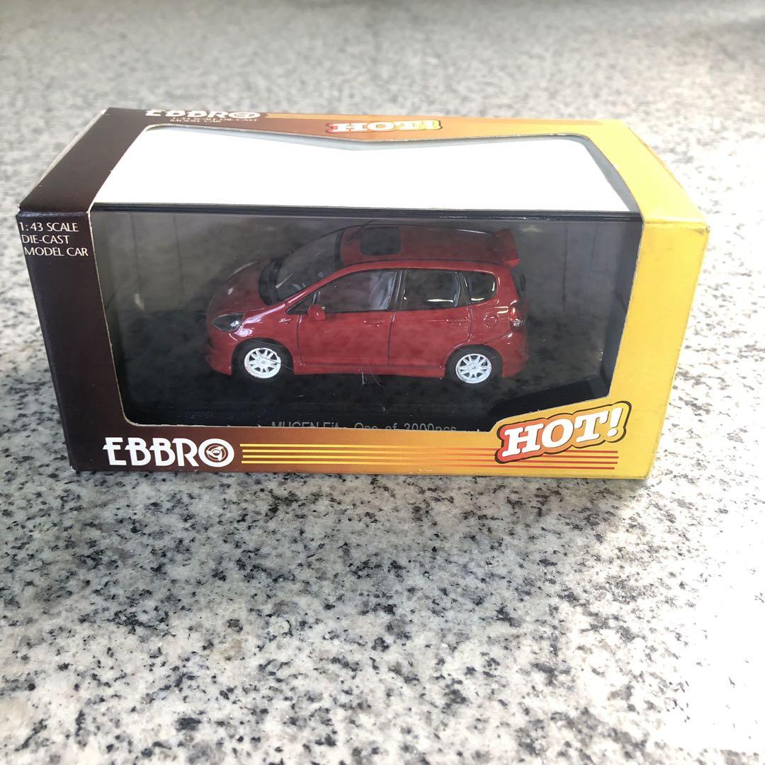 HONDA ホンダ Fit 1/43 EBBRO RED ミニカー 車 格安 - メルカリ