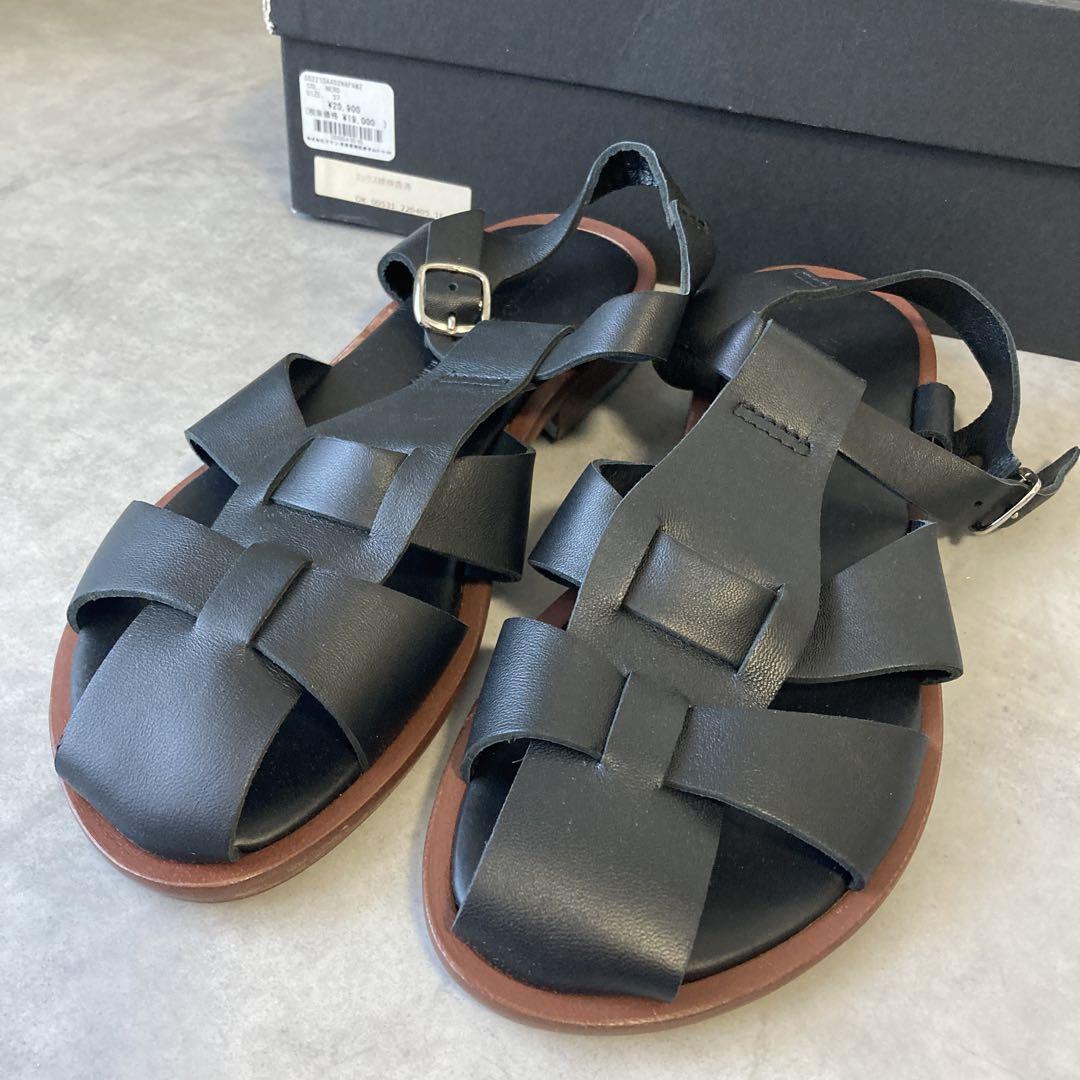 美品】MAURO de BARI（マウロ ディ バリ）グルカレザーサンダル