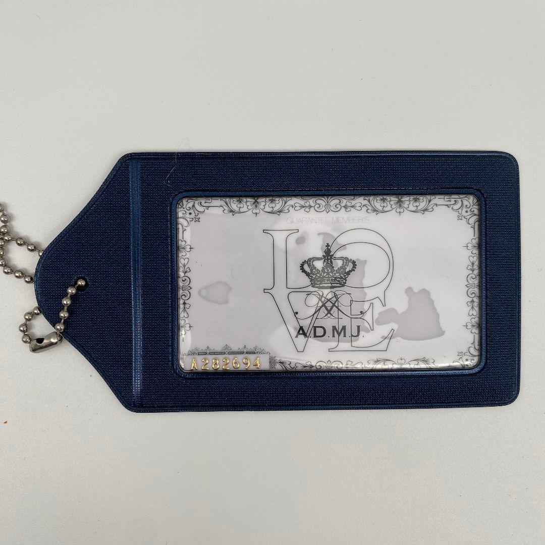 極美品 エーディーエムジェイ トートバッグ バイカラー ADMJ 金具 チャーム 極美品 エーディーエムジェイ トートバッグ バイカラー ADMJ 金具