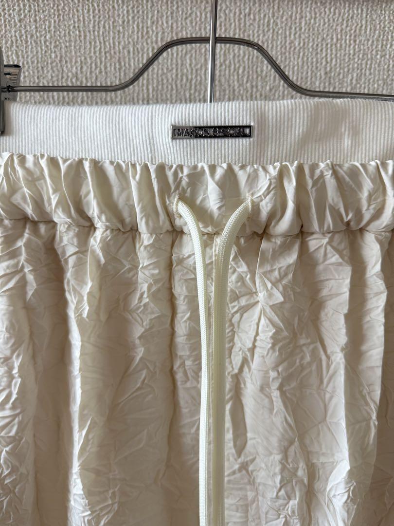 【タグ付き】MAISONSPECIALWasherPleatsMaxiSkirt