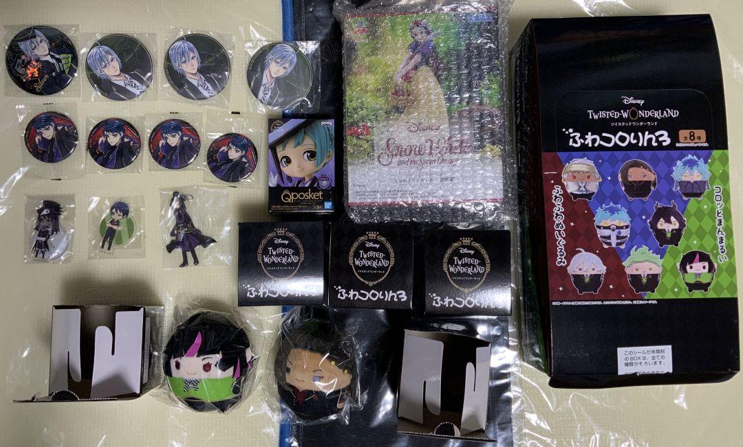 ツイステッドワンダーランド ディズニー 缶バ アクスタ フィギュア ふわコロ