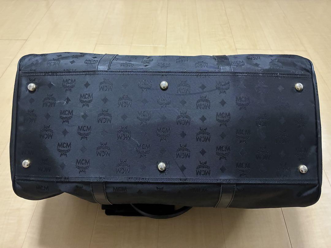 MCM ブラック ボストンバッグ